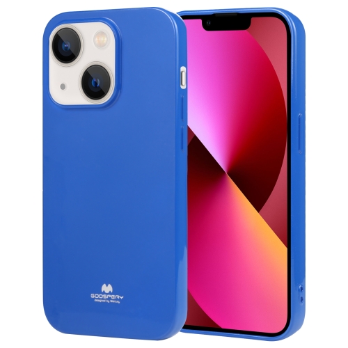 

For iPhone 14 Plus GOOSPERY JELLY Shockproof Soft TPU Case (Blue)
