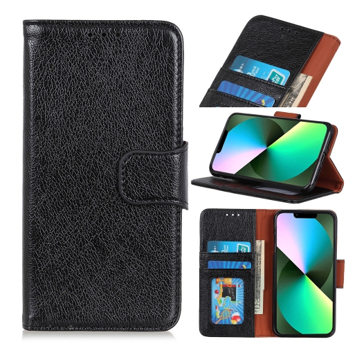 

Nappa Texture Leather Case For iPhone 14(Black)