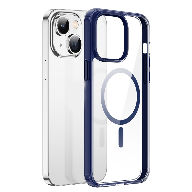 

For iPhone 14 Plus DUX DUCIS Clin Mag Series Magsafe TPU Phone Case (Blue)