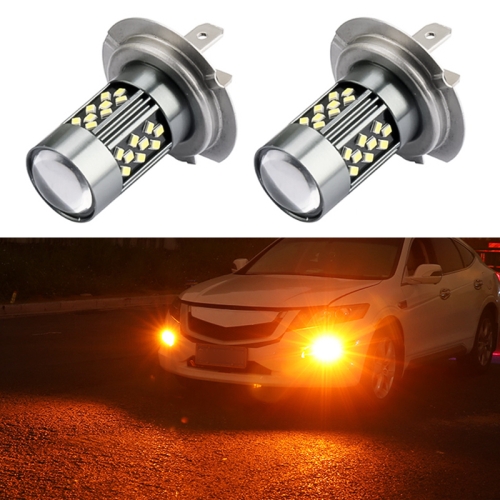 1 paire de phares antibrouillard LED H7 12V 7W pour voiture