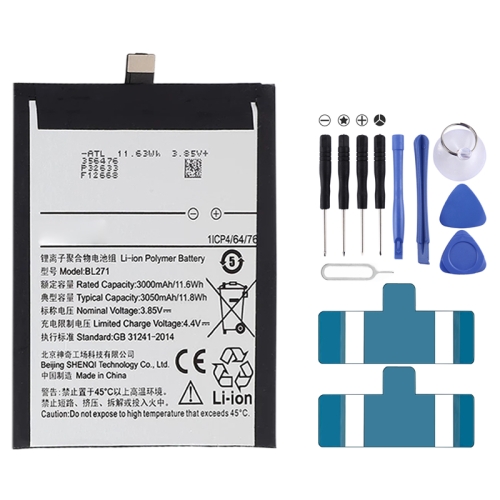 

3300mAh BL288 Li-Polymer Battery Replacement For Lenovo Z5 L78011, Important note: For lithium batteries, only secure shipping ways to European Union (27 countries), UK, Australia, Japan, USA, Canada are available