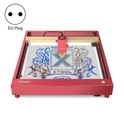 

XTOOL D1 Pro-20W High Accuracy DIY Laser Engraving & Cutting Machine, Plug Type:EU Plug(Golden Red)