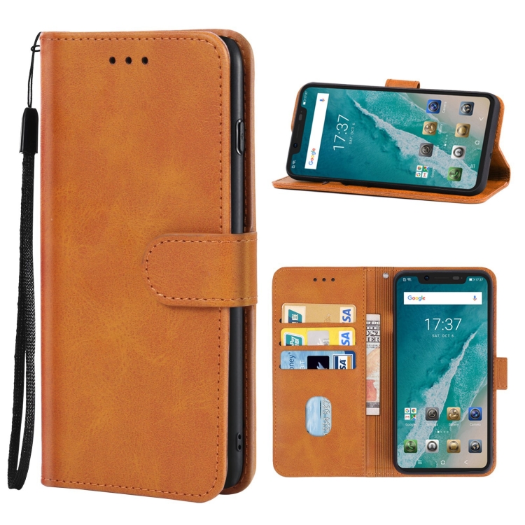 

For Blackview BV9600 / BV9600 Pro Leather Phone Case(Brown)