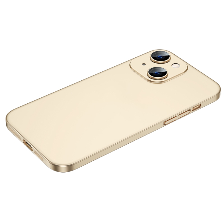 

Cool Series Frosted PC Phone Case For iPhone 14 Max(Champagne Gold)