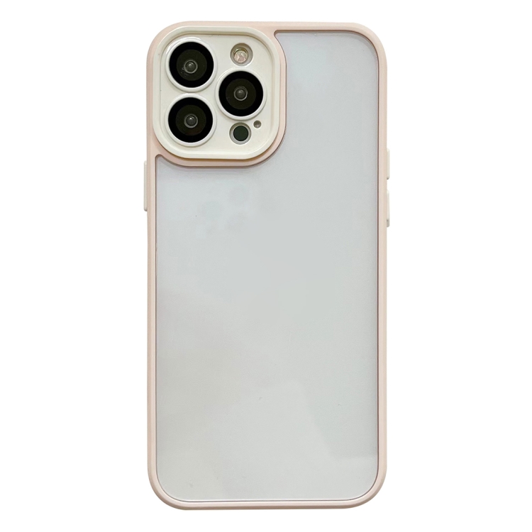 

Skin Feel Acrylic TPU Phone Case For iPhone 11 Pro Max(Pink)