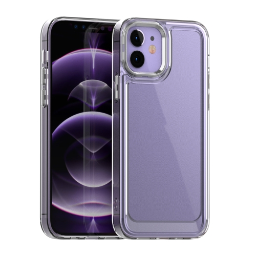 

For iPhone 12 Acrylic + TPU Shockproof Phone Case (Transparent)