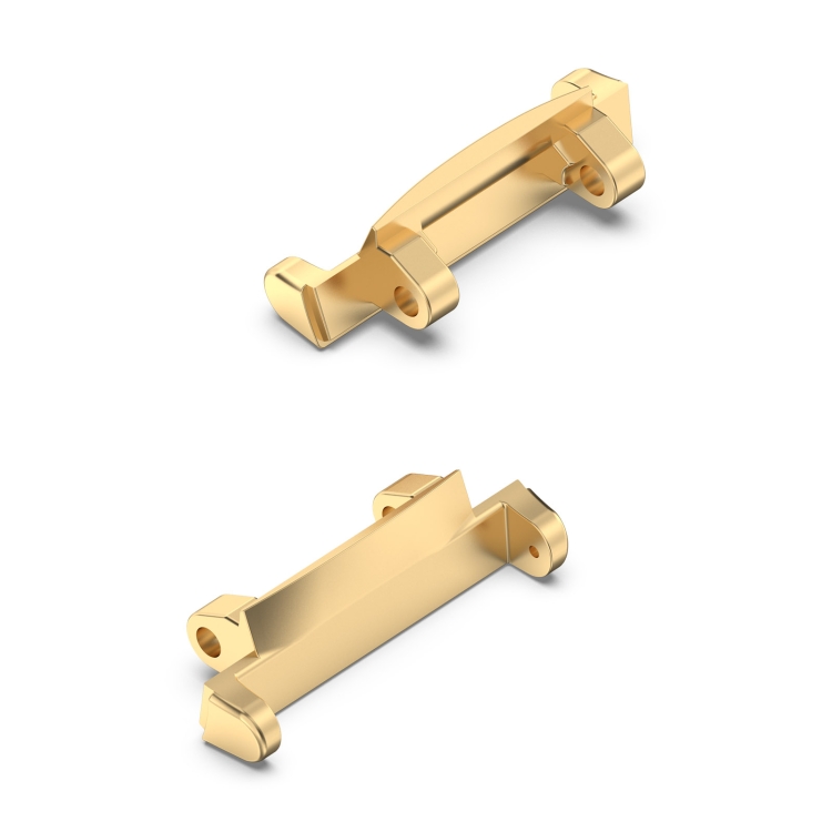 

For AMAZFIT T-Rex 2 2 in 1 Metal Watch Band Connectors(Gold)