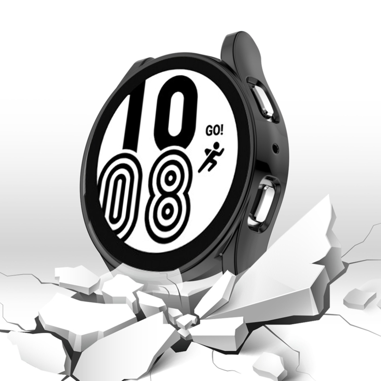 

For Samsung Galaxy Watch 5 40 mm Full Coverage TPU Electroplating Protective Case(Black)