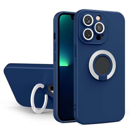 

Contrast Color TPU Holder Phone Case For iPhone 11 Pro(Royal Blue)