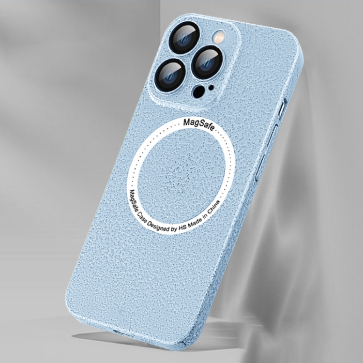 

Ice Texture MagSafe Magnetic Phone Case For iPhone 13 Pro(Sierra Blue)