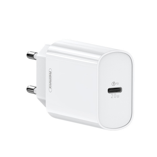 

REMAX RP-U70 Jane Series 20W USB-C/Type-C PD Fast Charger, Specification:EU Plug(White)