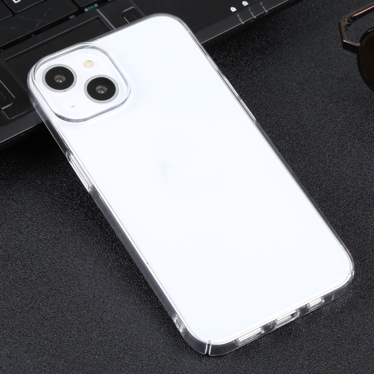 

For iPhone 14 Plus Full Edging PC Phone Case (Transparent)