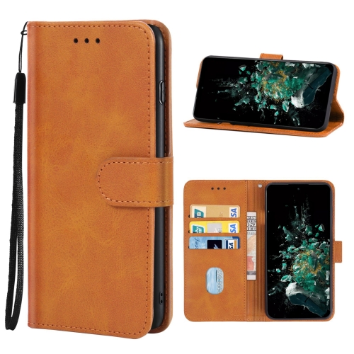 

For OnePlus Ace Pro Leather Phone Case(Brown)