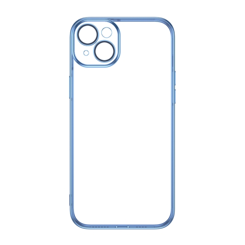 

For iPhone 14 Plus TOTUDESIGN AA-155 Series Electroplating TPU Phone Case (Blue)