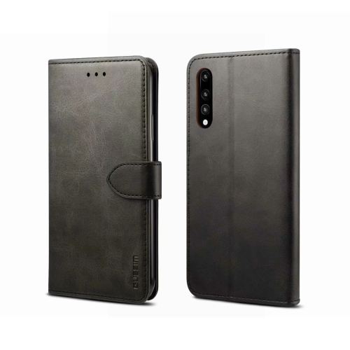 

For Huawei P20 Pro GUSSIM Business Style Horizontal Flip Leather Case with Holder & Card Slots & Wallet(Black)