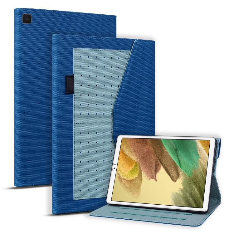 

For Samsung Galaxy Tab A7 Lite Business Storage Leather Tablet Case(Blue)