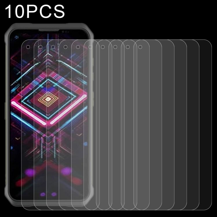 

10 PCS 0.26mm 9H 2.5D Tempered Glass Film For Doogee V11