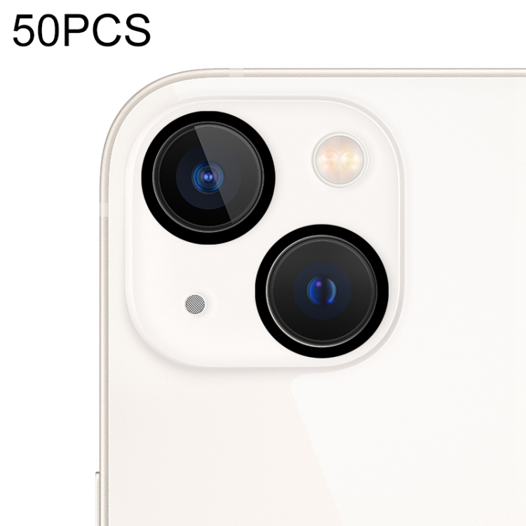 

For iPhone 14 / 14 Plus 50pcs Anti-glare Tempered Glass Back Camera Film