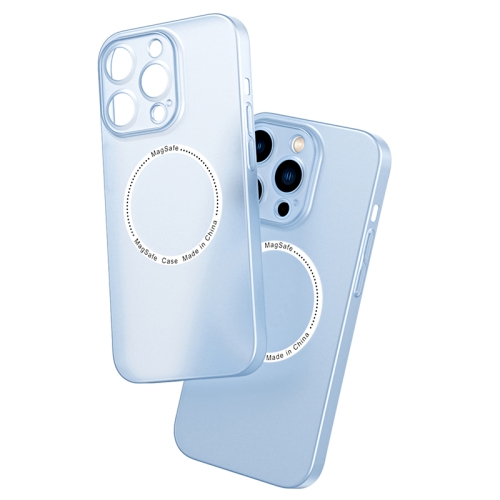 

Magsafe Magnetic Frosted PP Phone Case For iPhone 13 Pro Max(Sierra Blue)
