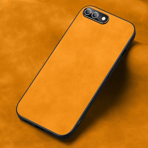 

Frosted Skin Feel Phone Case For iPhone 8 Plus / 7 Plus(Light Red Orange)