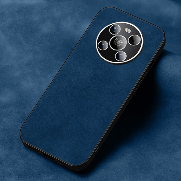 

For Huawei Mate 40 Frosted Skin Feel Phone Case(Blue)