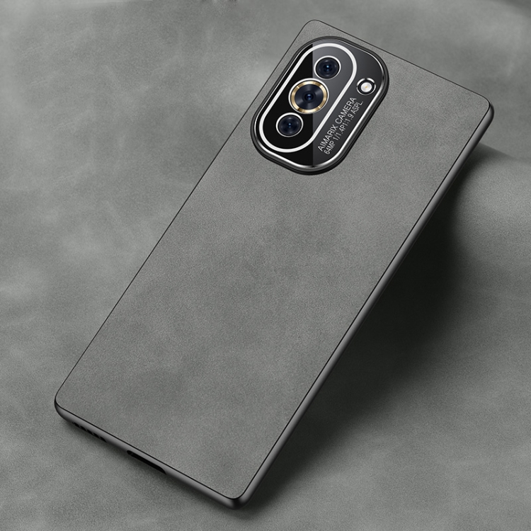 

For Huawei nova 10 Frosted Skin Feel Phone Case(Silver Grey)