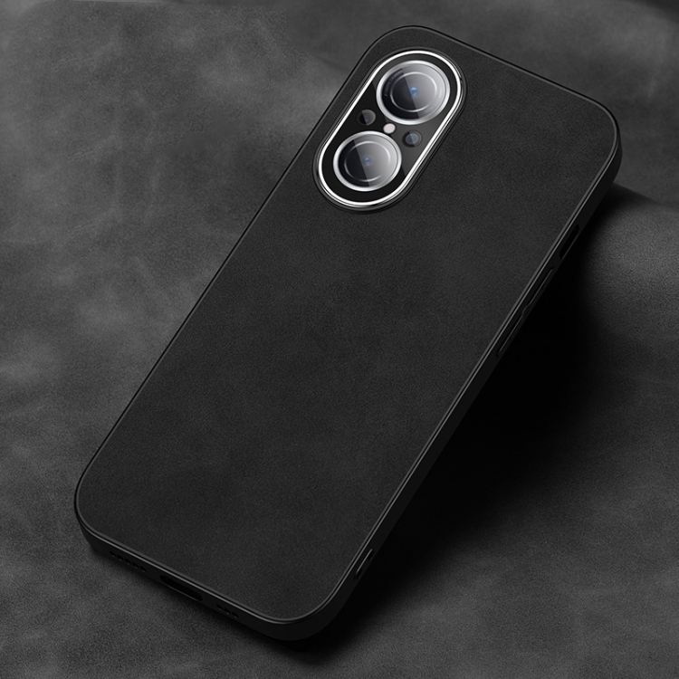 

For Huawei nova 9 SE Frosted Skin Feel Phone Case(Black)