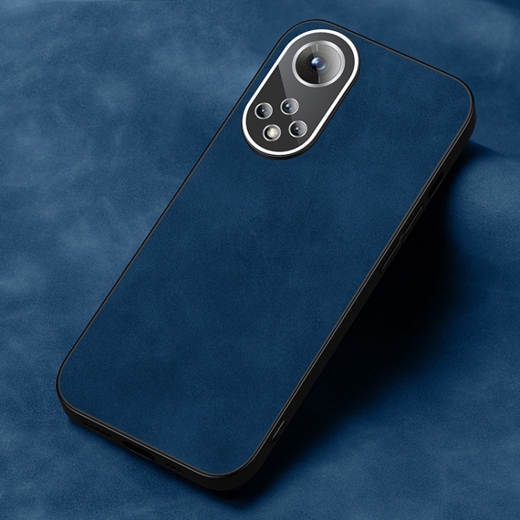 

For Honor 50 Frosted Skin Feel Phone Case(Blue)