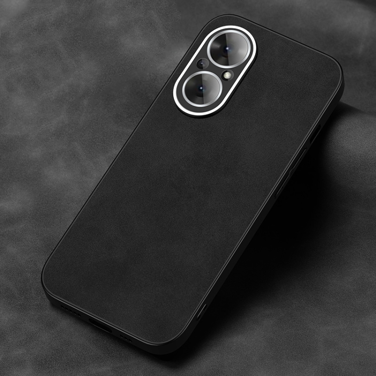 

For Honor 50 SE Frosted Skin Feel Phone Case(Black)