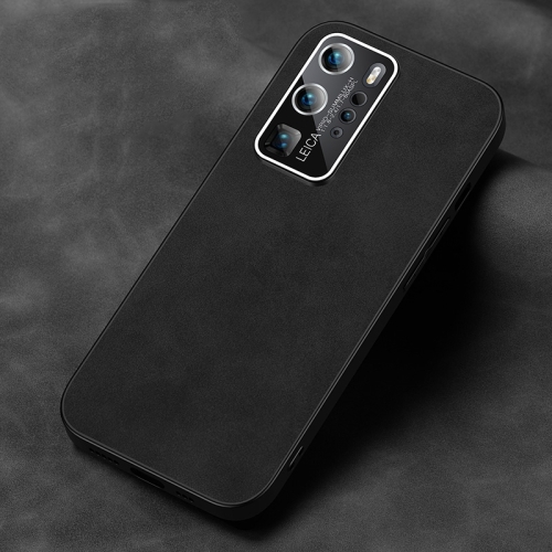 

For Huawei P40 Pro Frosted Skin Feel Phone Case(Black)