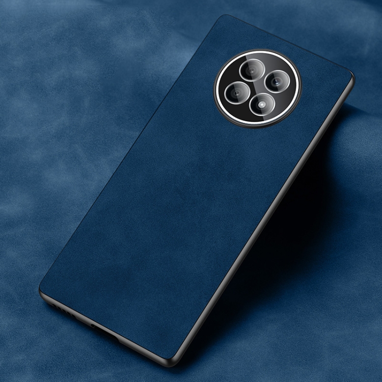 

For Honor X20 Frosted Skin Feel Phone Case(Blue)