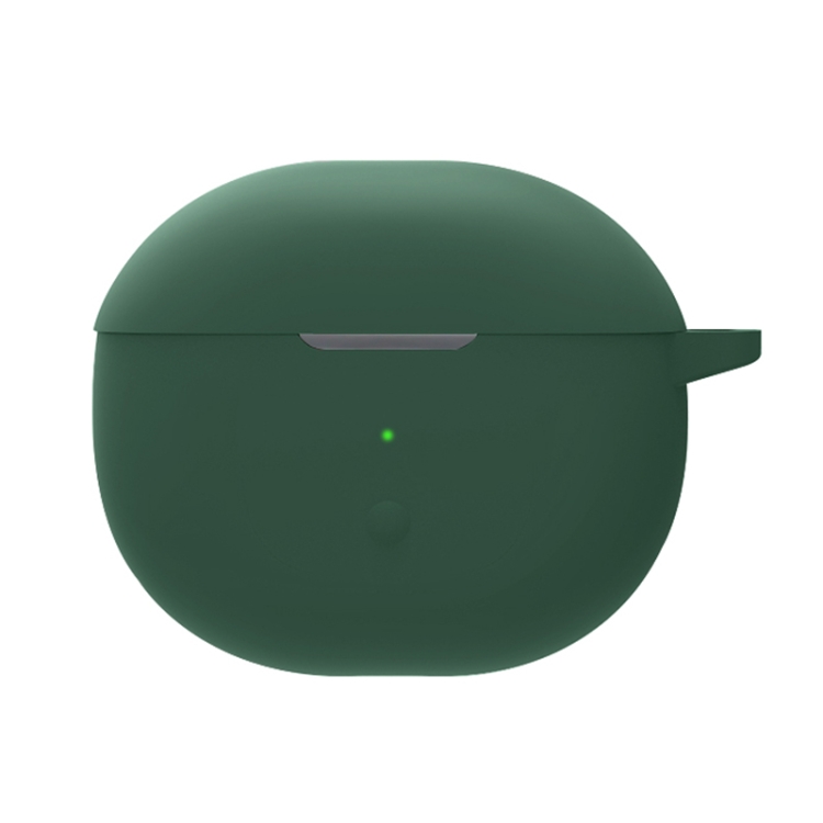 

Pure Color Bluetooth Earphone Silicone Case For SoundPEATS Air3-Deluxe(Dark Green)