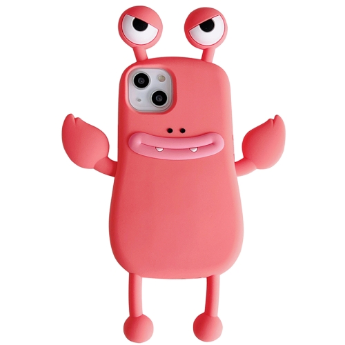 

For iPhone 11 Funny Crab Silicone Phone Case