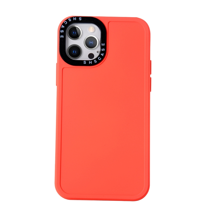

Black Lens Frame TPU Phone Case For iPhone 11 Pro Max(Orange)
