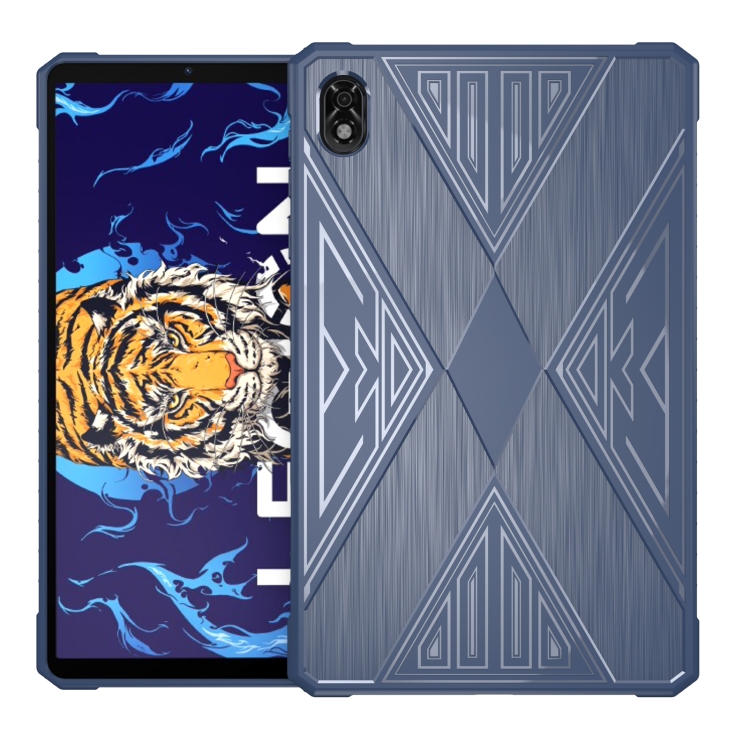 

For Lenovo Legion YY700 Gaming Brushed Texture Shockproof TPU Tablet Case(Blue)