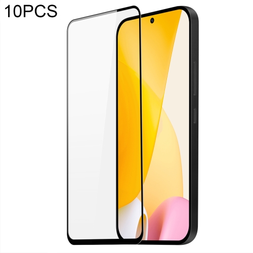 10 PCS For Xiaomi 12 Lite DUX DUCIS 0.33mm 9H Medium Alumina Tempered Glass Film