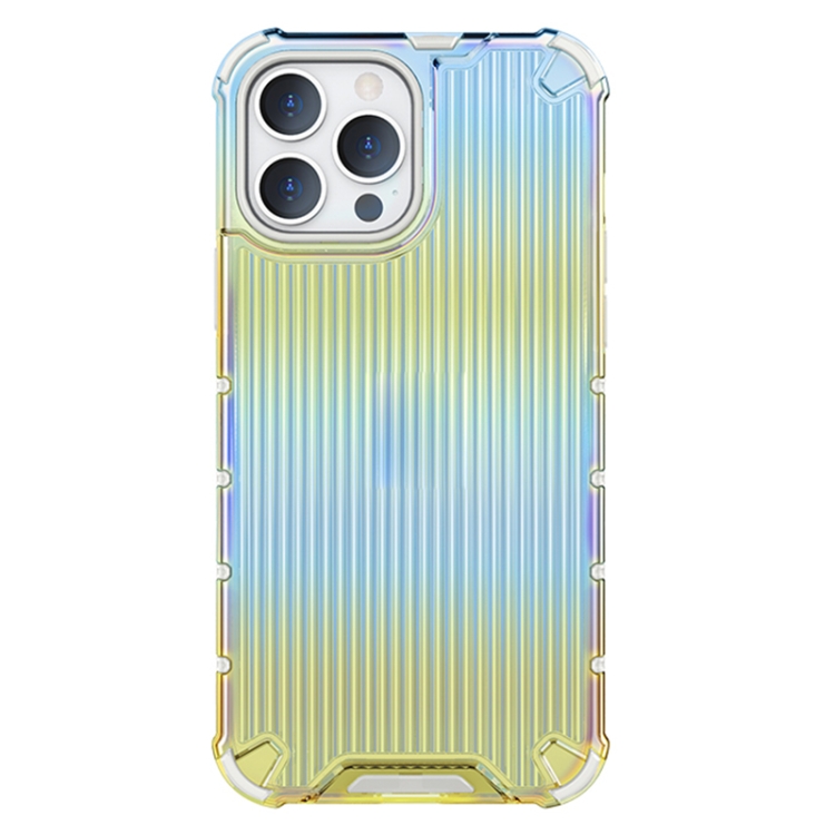 

Colorful Series Luggage Colored Ribbon Phone Case For iPhone 11(Blue+Yellow)