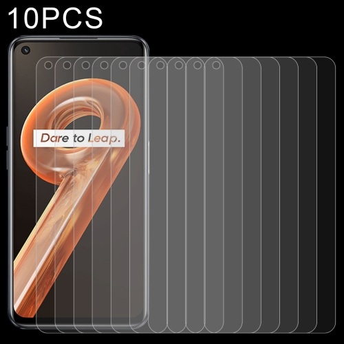 10 PCS 0.26mm 9H 2.5D Tempered Glass Film For Realme 9i 5G / C33 / Q5x
