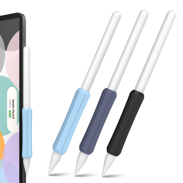 

3 PCS DUX DUCIS Stoyobe Stylus Silicone Cover Grip Set For Apple Pencil 1/2/Huawei M-Pencil(Dark Blue+Light Blue+Black)
