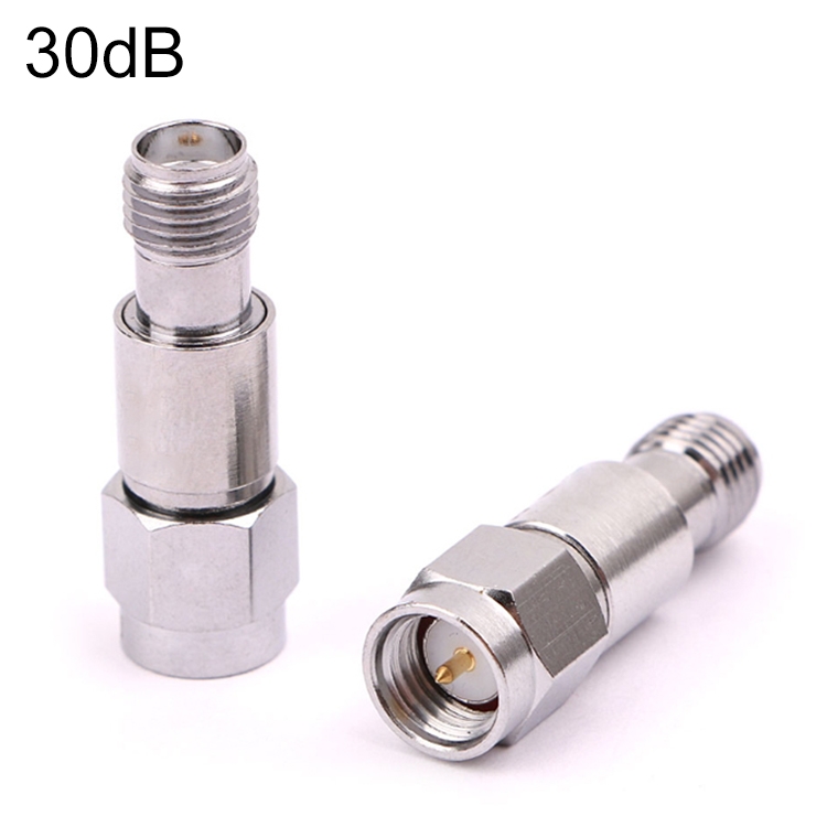 

30dBi SMA Attenuator DC-6GHz SMA Coaxial Fixed Connectors