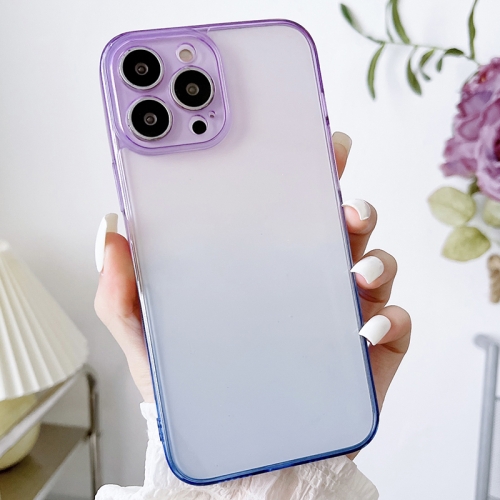 

Acrylic Gradient Phone Case For iPhone 13(Purple Blue)