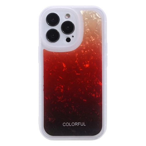 

Shell Texture Gradient Phone Case For iPhone 12 Pro Max(Red)