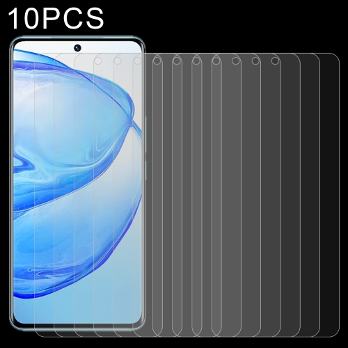 

10 PCS 0.26mm 9H 2.5D Tempered Glass Film For vivo V25 Pro