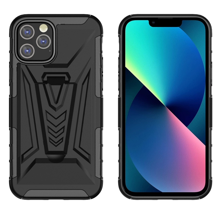 

Back Belt Clip Phone Case For iPhone 13 Pro(Black)