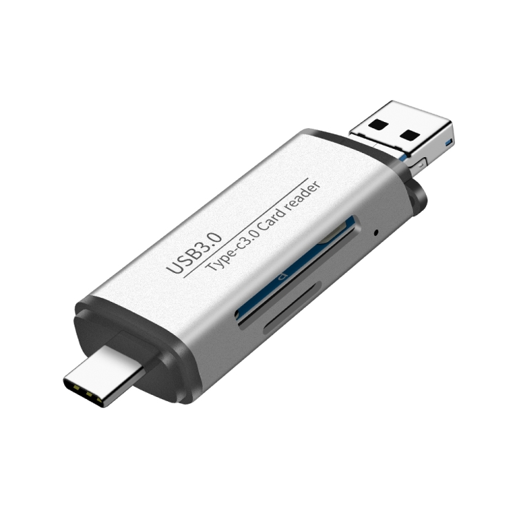 

ADS-101 USB 3.0 Multi-function Card Reader(Silver)