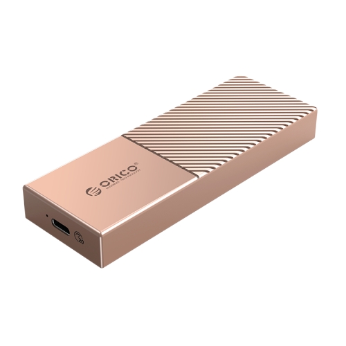 

ORICO M207C3-G4-RG 20Gbps USB3.2 Gen2x2 Type-C M.2 NVMe SSD Enclosure(Gold)
