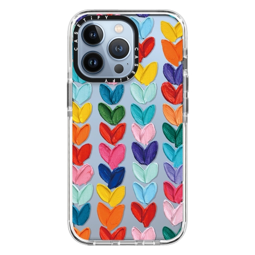 

For iPhone 13 Pro Max Doodle Colorful Lvoe TPU Phone Case (Multicolour)