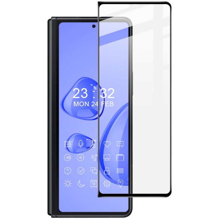 

imak 9H Surface Hardness Full Screen Tempered Glass Film Pro+ Series For Samsung Galaxy Z Fold4 5G