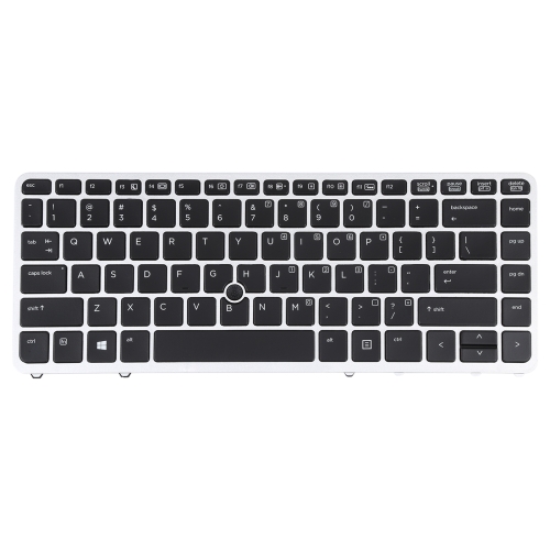 

For HP EliteBook 840 G1 US Version Keyboard with Backlight and Pointing(Silver)