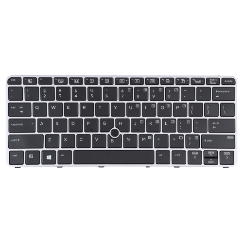 

For HP EliteBook 820 G3 US Version Keyboard with Backlight and Pointing(Silver)